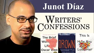 Junot Díaz Discusses the Writing Process  Author of The Brief Wondrous Life of Oscar Wao Drown [upl. by Lucio]