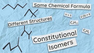 Finding Constitutional Isomers and How to Draw Them  Organic Chemistry [upl. by Marian86]