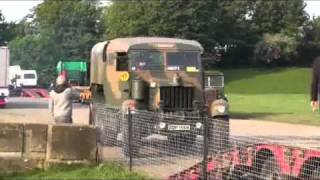 Scammell Pioneer R100 Artillery tractor HCVS London to Brighton Run May 1 2011 [upl. by Seuqirdor745]