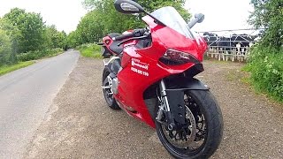 2015 Ducati 899 Panigale Review [upl. by Dempsey]