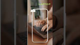 Reset your laptop like a mobile mobile reset automobile shorts [upl. by Reyotal420]