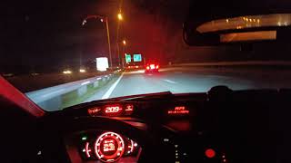 POV K20Z4 245HP FBO Honda Civic FN2 Type R Pulls  Acceleration [upl. by Ecyal]