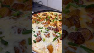 The BEST Ripe Plantain Fritata  Ripe Plantain Egg Pizza ❤️ eggpizzafritataplantainfrittata [upl. by Yearwood650]