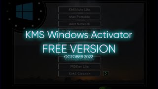 KMS AUTO ACTIVATOR WINDOWS 1011  Office FREE 2022 [upl. by Domenico]