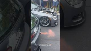 335 BMW VS HATCHBACK CIVIC 2STEP🔥 bmw homda cars viralvideo explore fyp carmeet [upl. by Rustice405]