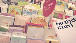 putting my minimalist greeting cards in walgreens 2010 [upl. by Neeluj]