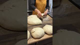 Pre shaping Sourdough bread baking food howtomakesourdough [upl. by Yelkrab155]