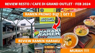 Rekomendasi Makanan di Grand Outlet Karawang  Review Ramen Haraku By ISMAYA [upl. by Naletak]