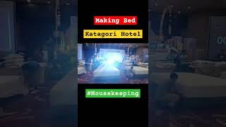 Hotel Housekeeping Competition housekeeping makingbed [upl. by Milburn57]