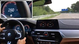 BMW M550i  V8  44l  462 PS  Biturbo  0260 kmh [upl. by Eive]