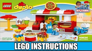 LEGO Instructions  Duplo  10834  Pizzeria [upl. by Powell]