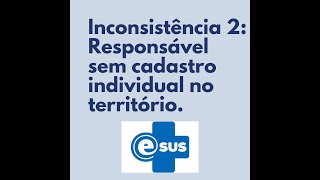 eSUS Preenchimento da Ficha de Cadastro Individual [upl. by Odlo]