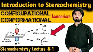 Stereochemistry  Introduction to stereochemistry  Conformational Optical and Geometrical Isomerism [upl. by Alarise]