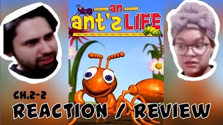 WHO LET THIS GET MADE  quotBug Bites An Ants Life ReactionReviewquot w GF [upl. by Ecyar7]