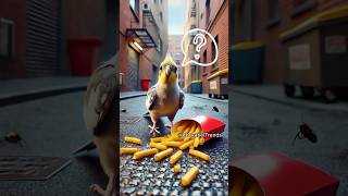 I just need to make it right 🪰🍟🦜 funny parrot cockatiel [upl. by Anilasor787]