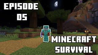 Minecraft survival episode 5  Adventures enchantments and building  NoraTion [upl. by Cummins]