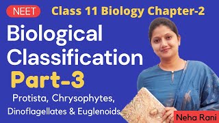 Biological Classification Class 11 Biology Part3 [upl. by Efeek]