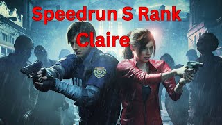 Resident Evil 2  S Rank Speedrun Part 1 [upl. by Demb]