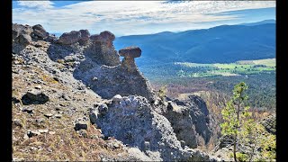 Savona Rim Trail Hoodoos Village [upl. by Franz]