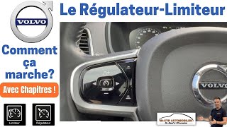 VOLVO le régulateur et limiteur de vitesse amp radar de proximité  comment ça marche [upl. by Edythe]