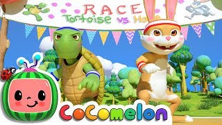 The Tortoise and the Hare  CoComelon Nursery Rhymes amp Kids Songs [upl. by Ormand]