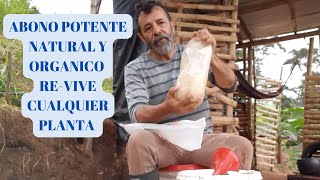 ABONO Potente Natural y Orgánico  Revive cualquier planta [upl. by Dippold]