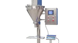 Semi auto powder filling machine  520  gram Auger filling machine masala powder protein powder [upl. by Victory146]