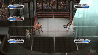 WWE Smackdown Vs Raw 2009  Elimination Chamber Match High Quality [upl. by Delbert]