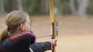 How to Use a Hybrid Bow  Archery Lessons [upl. by Oicirtap]