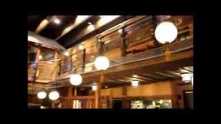 Gonpachi NishiAzabu 権八 西麻布 和モダンな店内 Nov2013 [upl. by Ikila530]