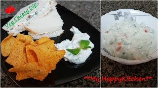 Cheesy Veg Dip  Cream Cheese Dip recipe in Hindi  Quick amp Easy Cheese Dip [upl. by Hwang]