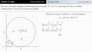 Zad31 Matura próbna 7 marca 2012 [upl. by Ailene]