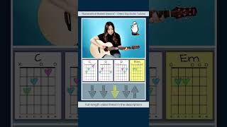 Boulevard of Broken Dreams Green Day Guitar Tutorial EASY shorts [upl. by Belva955]