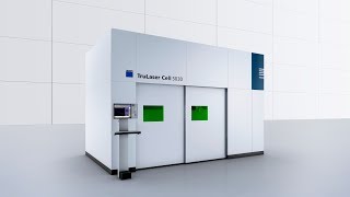 TRUMPF Lasersysteme TruLaser Cell 5030 – Maschinenfunktionen [upl. by Aizek]