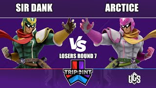 Tripoint Smash 242  Losers Round 7  Sir DankCaptain Falcon Vs ArcticeCaptain Falcon [upl. by Notak383]