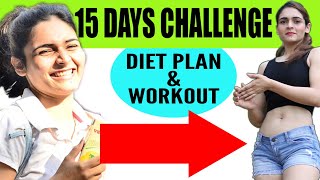 10 Min Workout At Home amp Diet Plan  Lose 10 kgs in 15 days [upl. by Telocin451]