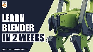 Learn Blender in 2 Weeks  The Easy Way [upl. by Atiuqan449]