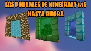 Como HACER PORTALES sin MODS y VIAJAR entre DIMENCIONES en MINECRAFT [upl. by Hedy]