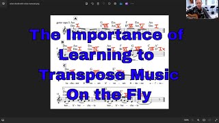 transposing music to different keys [upl. by Bartosch]