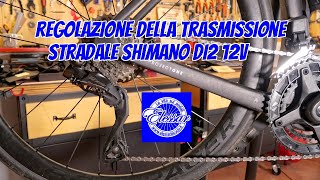 Come regolare cambio e deragliatore stradali Shimano Di2 a 12v [upl. by Alvis]