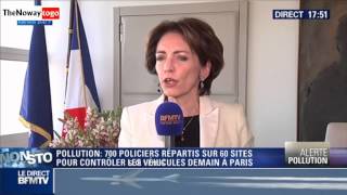 Pollution Mars 2014 Marisol Touraine BFM  Chemtrails [upl. by Ttcos]