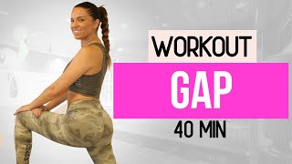 CLASE de GAP en CASA 🔥🔥🔥 ANTI CELULITIS TOTAL 🔥🔥🔥 GLÚTEOS ABDOMEN y PIERNAS  40 MINUTOS [upl. by Kciv]