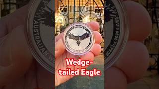 2024 Wedgetailed Eagle 🦅 Silver Coin from the Perth Mint perthmint eagle silver silvercoins [upl. by Enwahs548]