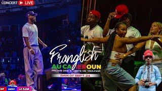 🔴FRANGLISH CONCERT AU PALAIS DES SPORTS DE YAOUNDÉ  CAMEROUN 🇨🇲 [upl. by Innad]