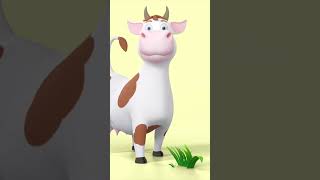 Estce une vache 🐮 ou un chiot 🐶   Vidéo drôle pour les enfants  HeyKids shorts [upl. by Elaen]