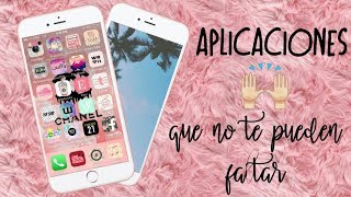 APLICACIONES que harán tu vida más FÁCIL 📱✨ [upl. by Laaspere242]