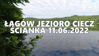 Nurkowanie Łagów Jezioro Ciecz ścianki 11 06 2022 [upl. by Larisa]