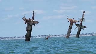 2024 SS Richard Montgomery shipwreck footage off Kent UK [upl. by Grace]