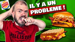 Je teste un burger au cacahuètes de BURGER KING ça tourne mal [upl. by Gilbertine332]