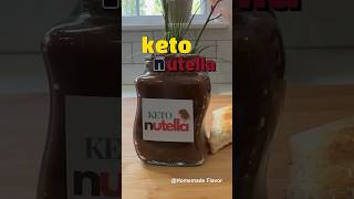 Nutella Keto Casera en 5 Minutos ¡Sin Azúcar y Deliciosa [upl. by Bick54]